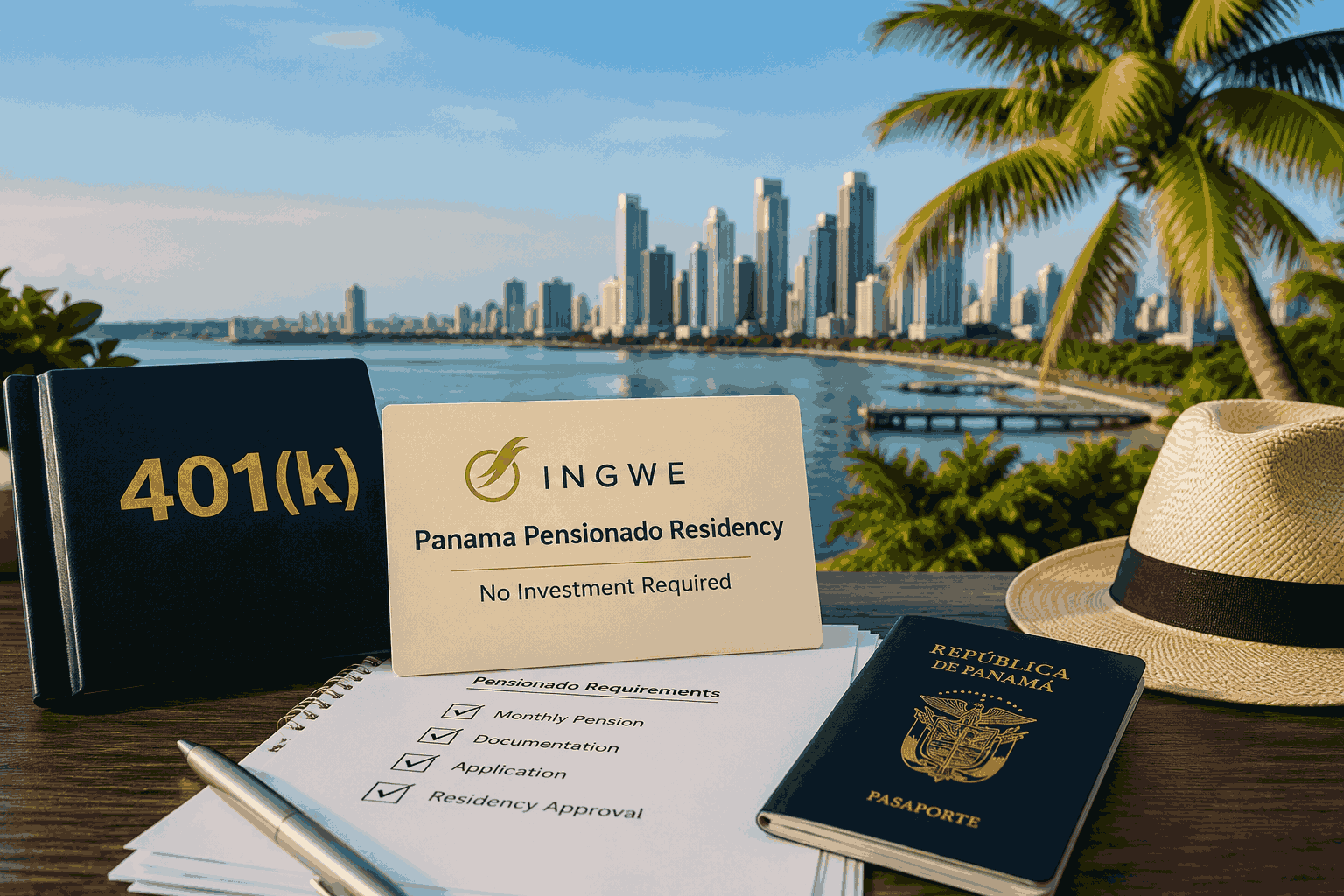 Considering Panama's Pensionado Residency? See how a 401(k) may qualify without investment. Check requirements and contact us